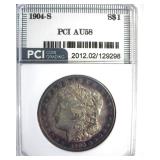 1904-S Morgan AU58 LISTS $3200