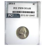 1973-S Nickel PR70 DCAM LISTS $4250