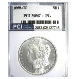 1882-CC Morgan MS67+ PL LISTS $22500 IN 67+