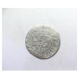 1611-1632 1/24 Thaler Silv Livonia Gustav II Adolf