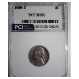 1960-D Nickel MS67 LISTS $4150