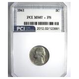 1941 Nickel MS67+ FS LISTS $3250 IN 67 FS