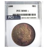 1890 Morgan MS65+ LISTS $2200