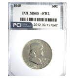 1949 Franklin MS65+ FBL LISTS $260