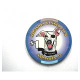 $1 Poker Chip Sarasota Kennel Club