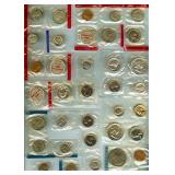 1959-1978 Coins from Mint Sets Still in Cellophane