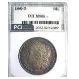 1880-O Morgan MS65+ LISTS $35000