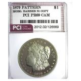 1879 Pattern Dollar PCI PR69CAM Mor/Barber Ni Copy