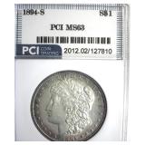 1894-S Morgan MS63 LISTS $2550