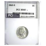1942-S Nickel MS67+ LISTS $350