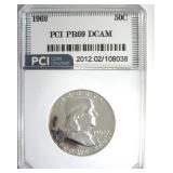 1962 Franklin PR69 DCAM LISTS $3850