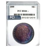 1889 Morgan MS66+ LISTS $3800