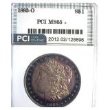 1883-O Morgan PCI MS65+ Beautiful Color