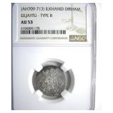 (AH709-713) T-B Uljaytu NGC AU53 Ancient Islamic