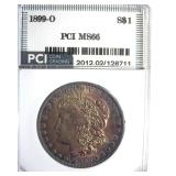 1899-O Morgan MS66 LISTS $450