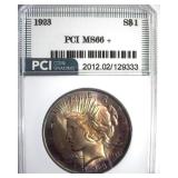 1923 Peace MS66+ LISTS $900
