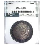 1885-O Morgan MS66 LISTS $450
