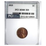 1913 Cent MS66 RB LISTS $800
