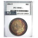 1884-O Morgan PCI MS65+ Great Color