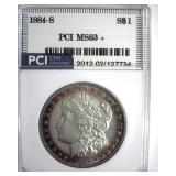 1884-S Morgan MS63+ LISTS $82500