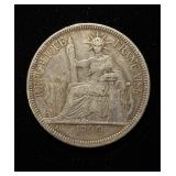 1900 Vietnam Silver Crown XF
