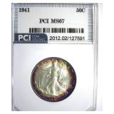 1941 Walking Liberty MS67 LISTS $650