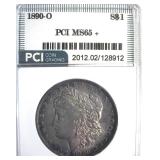 1890-O Morgan MS65+ LISTS $4000