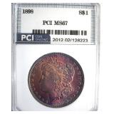 1898 Morgan MS67 LISTS $3300