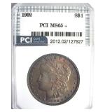 1902 Morgan MS65+ LISTS $700