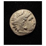 350 BC Alexander the Great AU+ Silver Drachm