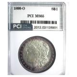 1890-O Morgan MS65 LISTS $1250