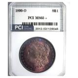 1890-O Morgan MS65+ LISTS $4000