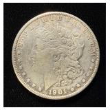 1901-S Morgan AU