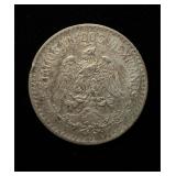 1907 50 Cent XF+ Mexico