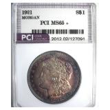 1921 Morgan PCI MS65+ Splendid Color