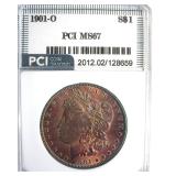 1901-O Morgan MS67 LISTS $15000