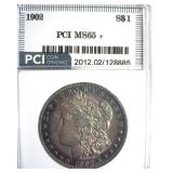 1902 Morgan MS65+ LISTS $700