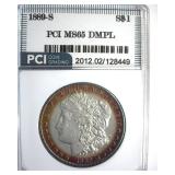 1889-S Morgan MS65 DMPL LISTS $32500