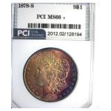 1878-S Morgan MS66+ LISTS $3250