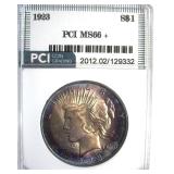 1923 Peace MS66+ LISTS $900