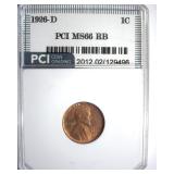 1926-D Cent MS66 RB LISTS $2650