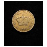 1900-A Greece Crete Island 5 Lepta AU