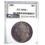 1885 Morgan PCI MS65+ Great Color