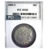 1886-O Morgan MS62 LISTS $2150