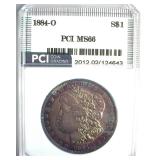 1884-O Morgan MS66 LISTS $450