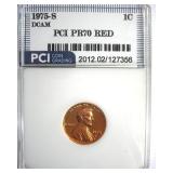 1975-S Cent PCI PR70 DCAM RD