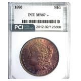 1896 Morgan MS67+ LISTS $6500