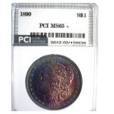 1890 Morgan MS65+ LISTS $950