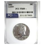 1964 Kennedy PR69+ CAM LISTS $360 IN 69 CAM