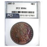 1897-O Morgan MS64 LISTS $16000